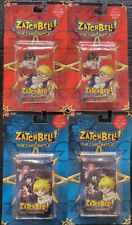4PC LOT VINTAGE 2005 ZATCH BELL SERIES 1 BLISTER PACKS SEALED TRADING CARDS picture