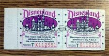 Disneyland - 2 Admission Tickets to A-E Rides - Never Used - WDP picture