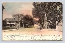 Methuen Massachusetts A Bit of Broadway - Rotograph Postcard UNDB 1908 picture