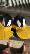 Vintage Looney Tunes Daffy Duck Slippers picture