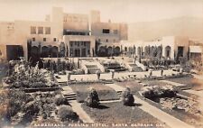 RPPC Santa Barbara CA California Samarkand Hotel Photo Postcard 1920s Vtg L2 picture