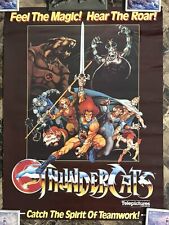 Ultra Rare Thundercats 1980's Promotional Poster 17” X 22” picture