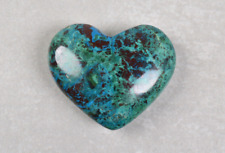 AAA Chrysocolla and Malachite Heart from Peru  5.7 cm  # 19622 picture