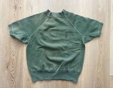 Vintage 1st Marine Division Guadalcanal - Vietnam OD Green Sweat Shirt USMC picture