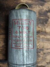 Brand New NOS Vintager Mallory Type 716 6-Volt 5-Pin Replacement Vibrator picture