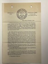 1896 American Institute of Mining Engineers New York Meeting Announcement picture