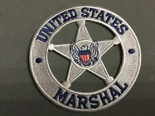 US MARSHAL SILVER STAR PATCH 3” NEW  picture