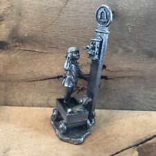 RARE MA RICKER PEWTER COLLECTABLE SIGNED BY THE ARTIST AND NUMBERED 1344/3250 picture