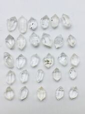 28pc Herkimer Diamond AAA small 8mm to 14mm Top gem crystal From-NY  50ct F23 picture