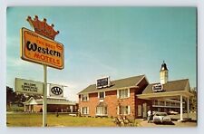 Postcard Kansas Atchison KS Hallmark Inn Motel Best Western 1960s Unposted picture