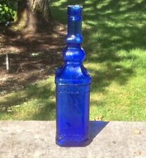 Cobalt Blue Decanter Bottle picture