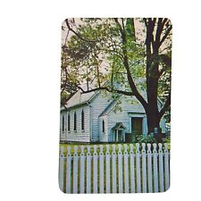 Postcard Old Mohawk Church Religious Brantford Ontario Canada Chrome Unposted picture