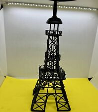 Gorgeous Black Metal Eiffel Tower Figurine - 12 Inches Tall picture
