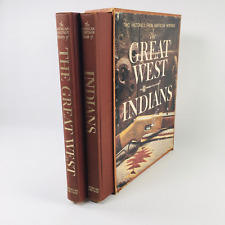 American Heritage 2 Book Set: Great West & Indians (1961-65) Illustrated History picture