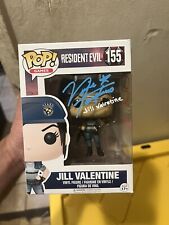 Jill Valentine Funko Pop TRIPLE SIGNED, Resident Evil EXTREMELY RARE picture