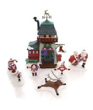 Dept 56 Peppermint Skating Party Retired Set of 6 New #56363 Dealer Display picture