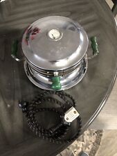 Vintage Torrid Indicator Waffle Iron~Super Chromium Plate~Screw Attachment Plug picture
