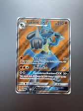Lucario GX 122/131 Forbidden Lights Full Art Pokemon Card in Excellent Condition picture