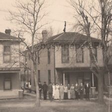1913 RPPC Rochelle Sanitarium Hospital Doctors Kansas City Photo Postcard picture