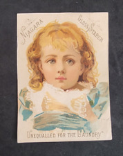 Vintage Victorian Trade Niagara Gloss Starch Unequalled for Laundry picture