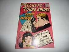 SECRETS OF YOUNG BRIDES #18 Charlton 1960 Romance Comic VG/FN 5.0 picture