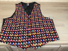NWT Vintage Mickey Co Vest Disney Mickey Mouse Size Unisex One Size Fits Most picture
