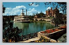 Vtg post card ADMIRAL JOE FOWLER steamboat Walt Disney World 3.5x5.5 in picture