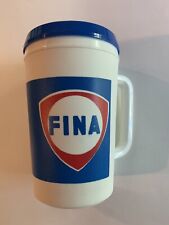 Vintage FINA Gas Station Mug-Alladin Thermos USA picture