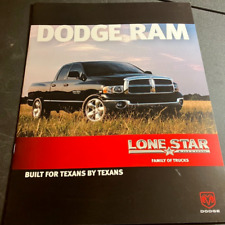 2002 Dodge Ram Lone Star - Vintage Original 8-Page Dealer Sales Brochure - CLEAN picture