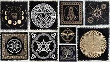 Wholesale Golden Altar Cloth Tarot Witchcraft Card Square Table Cloths Lot Bulk picture