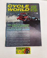 CYCLE WORLD MAGAZINE MAY 1971 NORTON 750 COMMANDO VINTAGE picture