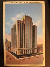 Vintage Linen Postcard The Alfred 1. du Pont Building, Miami, Florida c1940s picture