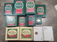 Lot of 9 Hallmark Keepsake Collector's Club Ornaments Plus Pin picture