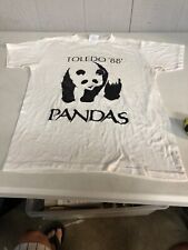Vintage Original Toledo OH ZOO 1988 Panda Exhibit T Shirt Large Single Stitch picture