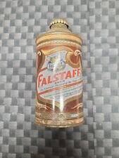 Falstaff Brewing Company Cone Top Beer Can. Empty w/ Cap. Vintage Collectible picture
