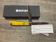 Boker Traditional Series Trapper Yellow Bone Folding Knife 110731  picture