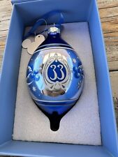 Club 33 Christmas Ornament Rare Limited Edition picture