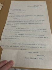 1901 Bogle Hill Social Club Fall River MA Resolution Pres McKinley Assassination picture