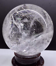 11.4LB A+ Top Natural Clear Quartz Sphere Quarzt Crystal Ball Reiki heal 15.6cm picture