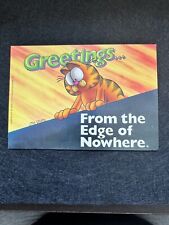 Vintage Garfield The Cat Postcard “greetings” picture