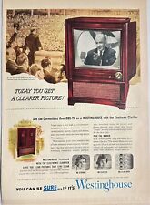 1952 Westinghouse TV Television LIFE Print Ad Cleveland Presidential Nomination picture