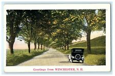 1911 Greetings from Winchester, Cheshire County, New Hampshire NH Postcard picture