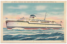 SS Princess Anne Ferry Boat between Cape Charles and Norfolk, Virginia picture