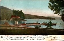 Vintage Postcard Haines Boat Landing at Rangeley Lakes Maine ME 1906        S514 picture