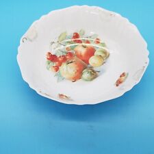 Bavaria 9 1/2 inch fruit or vegetable serving bowl with a fruit pattern picture