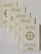 The Catholic Burial Service Complete Requiem Mass 1966 Funeral Home Vintage Lot  picture