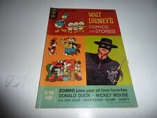 WALT DISNEY'S COMICS AND STORIES V23 #11 (#275) 1963 Zorro Cover VG 4.0 picture