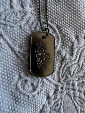 100 Thieves Logo Dog Tag Black **RARE, IN HAND** Official picture