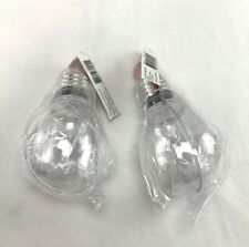 NEW 2 pc clear light bulb candy gift containers  picture