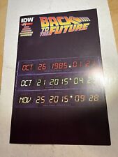 IDW Back to the Future #1 - Rare Clock Variant 2nd Print picture
